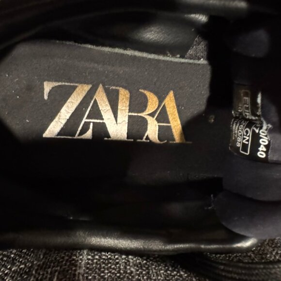 ZARA Platform Sneakers – Women’s EUR 40 / US 9 Leather Suede and Nylon - Picture 8 of 8